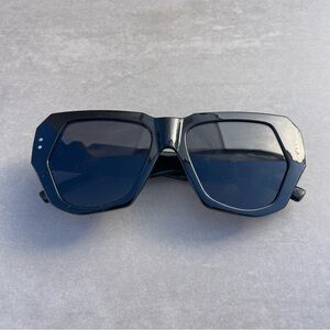 Black Oversized Sunglasses